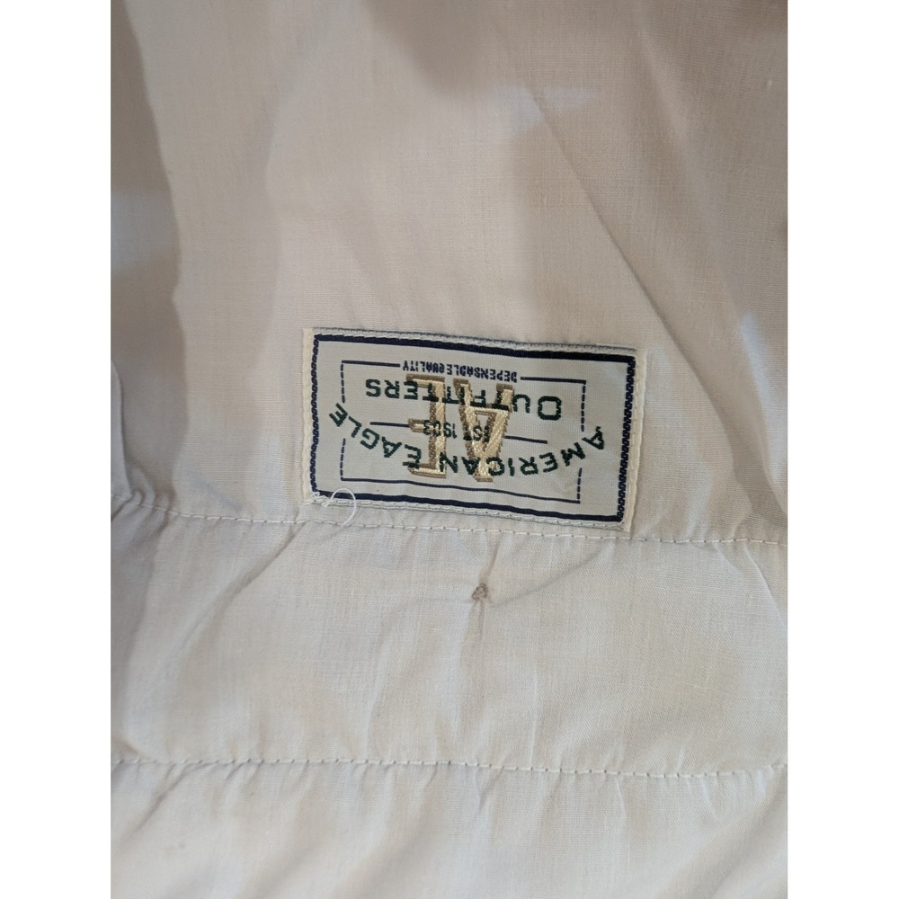 Vintage American Eagle Coarse Weave Men's Linen Pleated Dress Shorts - Size 38 - Picture 3 of 8